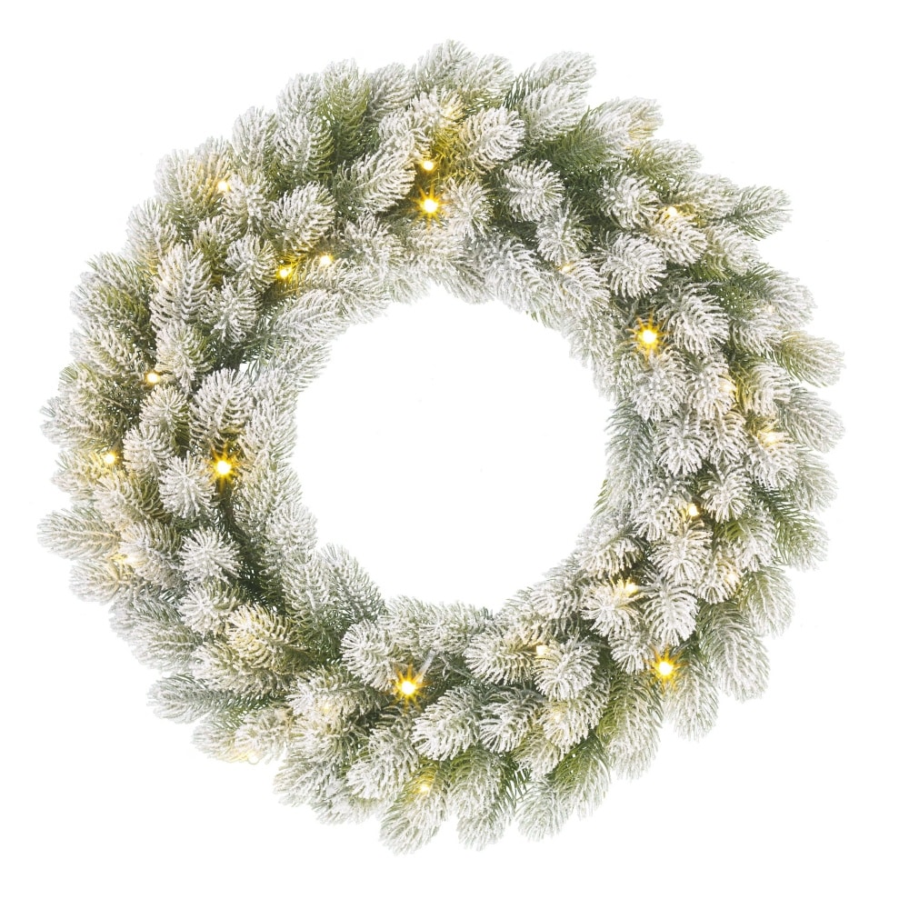 couronne-noel-lumineuse-pas-chere